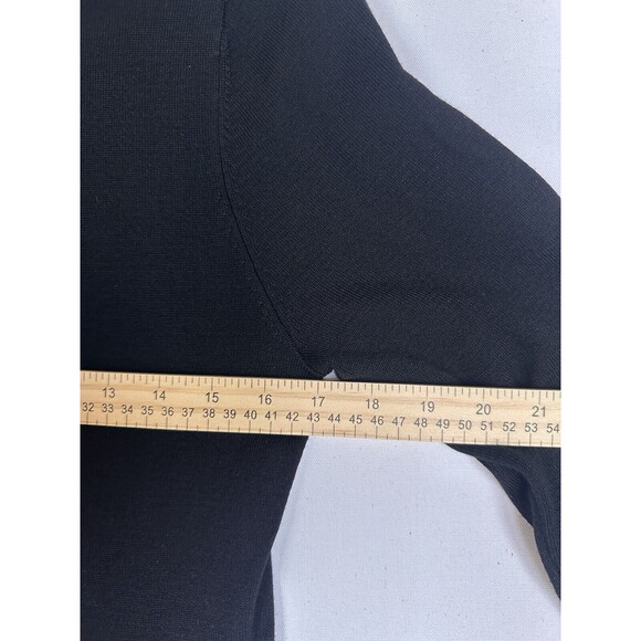 Say What Sweater Dress Womens Rayon Sexy Black W/ Gold Rhinestones Studded XL - Picture 8 of 10